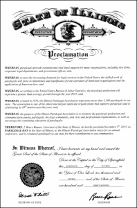 paralegal day proclamation